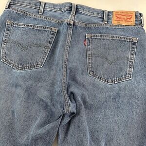 Levi's 550 Blue Jeans Mens 40x32 Relaxed Straight Cotton Denim Medium Wash EUC‎